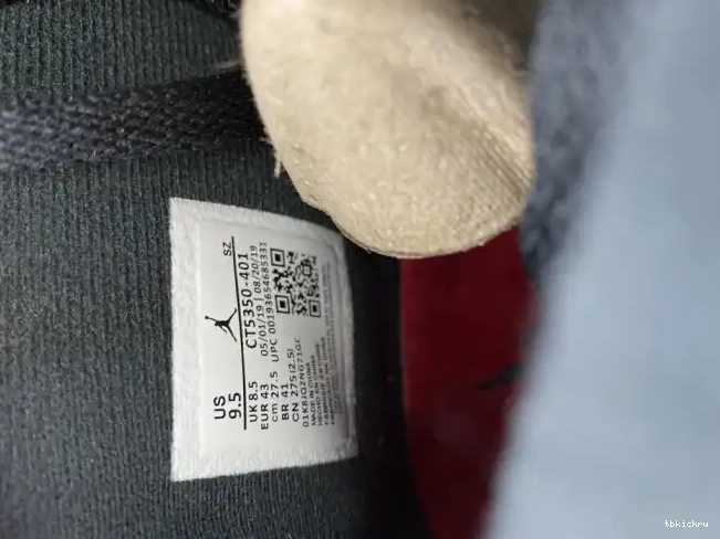 Rep TBK Washed 6 CT5350-401 Air Jordan Denim 0419